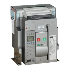 Автоматический выключатель воздушный IEK MASTER AC ВА77 F3P A 65кА 1250А EA [MI-ACB10-3FA-065-1250-ACF]