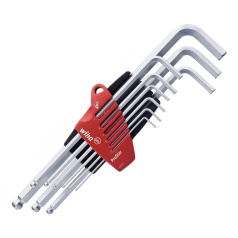 Набор Wiha ProStar 369 из 9-ти угловых штифтовых ключей в держателе [wih07185]