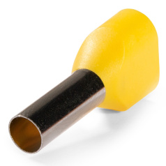 Наконечник штыревой втулочный изолированный КВТ НШВИ(2) «ЕВРО» 6.0-14 [103249]