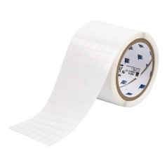 Этикетки Brady THT-38-423-10 полиэстер, 9.53 х 9.53 мм, белые глянцевые, 10000 шт [brd30214]