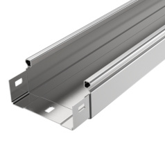 Лоток неперфорированный IEK ESCA, сталь, толщина 0.7 мм, 50х300х2000 мм [CLN10-050-300-2]