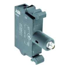 Патрон ABB MLBL-07Y со встроенным светодиодом 230В AC желтый [1SFA611621R1073]