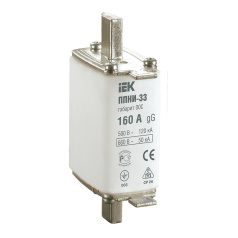Плавкая вставка предохранителя ППНИ-33 IEK габарит 00С, 160А [DPP11-160]
