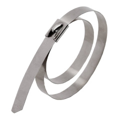 Стальные кабельные стяжки под двойной обхват Fortisflex СКС-2 (316) 12х1600 [103069]
