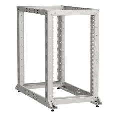 Стойка двухрамная 20U ITK LINEA F, 600х600-1000мм, серая [LF35-20U61-2GM]