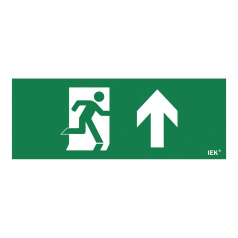 Самоклеящаяся этикетка IEK 240х90 мм, Фигура/стрелка вверх [LPC10-1-24-09-FVERH]