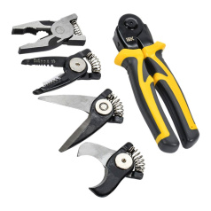 Многофункциональные пассатижи с насадками 4в1 IEK K1 ARMA2L 3 [A2L3-NP10-K1-N04-04]