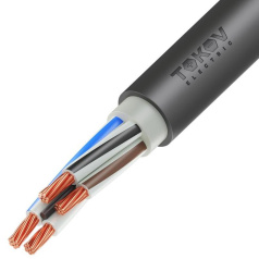 Кабель силовой медный ВВГнг(А)-LS TOKOV ELECTRIC, 4х16 мм², МК (N), 1 кВ [УТ000029819]
