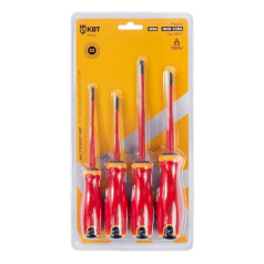 Набор диэлектрических отверток КВТ НИО-2204 СЛИМ [88931]