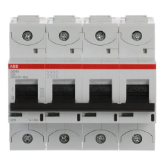 Автоматический выключатель ABB S804P-C125 4P [2CCG001237R0001]