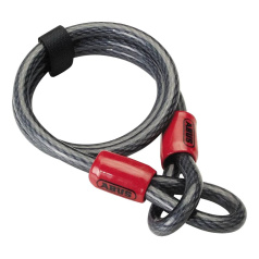 Трос Brady Cobra, сталь в ПВХ оболочке, 2 петли, Ø 8 мм, 2 м [gws805844]