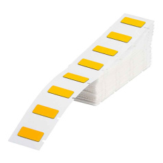 Объемные этикетки Brady M7‐6‐7593‐YL полиэстер, 45 х 15 мм, желтые, 100 шт [brd312023]