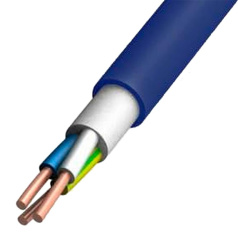 Кабель силовой медный ВВГнг(А)-LS, 3х1.5 мм², ОК (N PE), 660 В [8920]