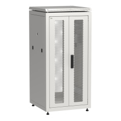 Шкаф сетевой 19" ITK LINEA N 24U 600х600 мм, серый [LN35-24U66-2PP]