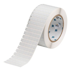 Этикетки Brady THT-71-719-20 полиимид, 8 х 8 мм, белые матовые, 20 000 шт [brd134319]