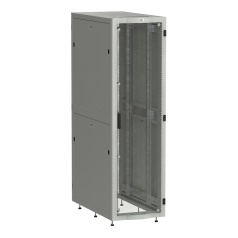 Шкаф серверный 19" ITK LINEA S 24U 600х1000 мм, серый [LS35-24U61-2PP]