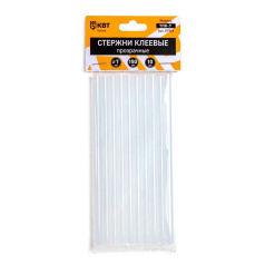 Стержни клеевые прозрачные КВТ ТПК-7 (10 шт) [87969]