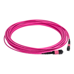Кабельная сборка ITK MTPm-MTPm, тип B 12, MM, OM4, 60 м, бирюзовый [FAP5004-MTPM-MTPM-12B-060]