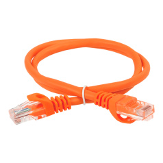 Коммутационный шнур (патч-корд) ITK категория 5E, UTP, PVC, 7 м, оранжевый [PC07-C5EU-7M]