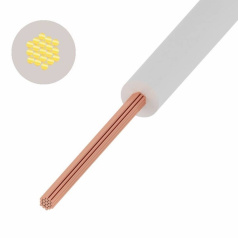 Провод ПуГВ (ПВ-3) Rexant 0.5 мм², белый [01-8615-1]