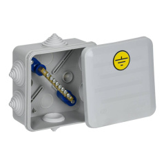 Коробка уравнивания потенциалов IEK КУП КМ41361 100х100х50 мм [UKO21-100-100-050-K41-55U]