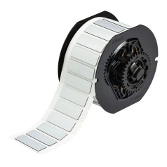 Этикетки Brady B30EP-172-593-SL полиэстер, 44.99 х 14.99 мм, серебряные, 450 шт [gws118025]