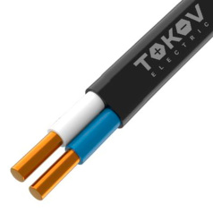 Кабель силовой медный ППГ-Пнг(А)-HF TOKOV ELECTRIC, 2х1.5 мм², ОК (N), 660 В, бухта 100 м [ТХМ00409091]