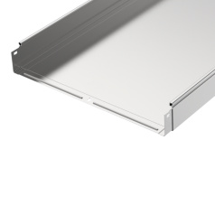 Лоток неперфорированный IEK ESCA, сталь, толщина 1.2 мм, 80х500х3000 мм [CLN10-080-500-3]