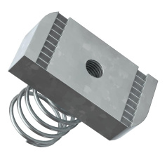 Гайка канальная с пружиной IEK М6 х 40 (50 шт) [CMZ11-GK-06]