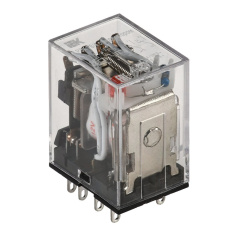Реле РЭК78/4 IEK (MY4) с индикацией 3А 12В DC [RRP20-4-03-012D-LED]