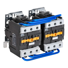 Контактор IEK КМИ-48032 реверс 80А 230В/АС3 2NO;2NC [KKM43-080-230-22-1]