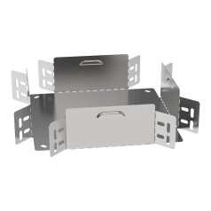 Крестовина IEK ESCA 3, 80х80-0.6 [ES3-KR-080-080-06]