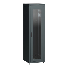 Шкаф сетевой 19" ITK LINEA N 33U 600х800 мм, чёрный [LN05-33U68-G]