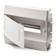 Бокс в нишу ABB MISTRAL41F / 12M, непрозрачная дверь, с клеммами N+PE [1SLM004102A1103]