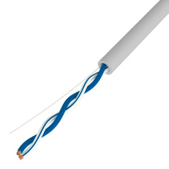 Кабель витая пара U/UTP TOKOV ELECTRIC, категория 5E, 1х2х24AWG, PVC, серый [TKE-C06-U/UTP-12-5E-500]