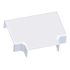 Угол Т-образный Kopos EKD 120X40, 8584/EKD (HB), белый