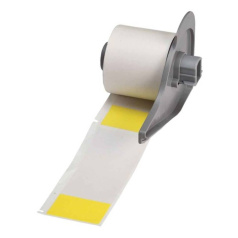 Самоламинирующиеся этикетки Brady M7‐33‐427‐YL винил, 38.1 х 101.6 мм, 100 шт [brd173334]