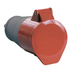 Розетка переносная IEK ССИ-214 3Р+РЕ 16А 380-415В IP44 [PSR22-016-4]
