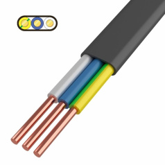 Кабель силовой медный ВВГ-Пнг(А)-LS Rexant 3x4 мм² [01-8273-2]