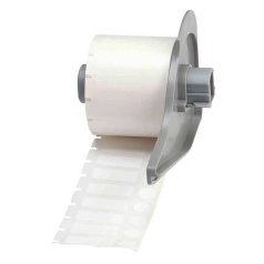 Этикетки Brady M71-126-499 нейлоновая ткань, 22.86 х 12.7 мм, белые, 500 шт [brd710782]