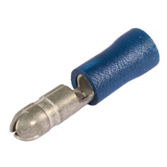 Разъем штекерный изолированный «папа» КВТ РШИ-П 2.5-4 с ПВХ манжетой [47515]