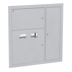 Корпус металлический IEK ЩЭ-2-1 36, УХЛ3, IP31, серый [MKM42-02-31]