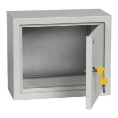 Корпус металлический IEK ЩМП-2.3.1-0, 250х300х150 мм, УХЛ3, IP31, серый [YKM40-231-31]