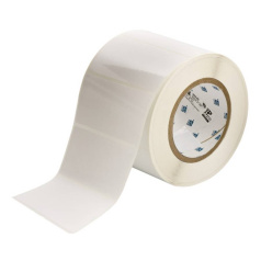 Этикетки Brady THT-55-483-1 полиэстер, 101.6 х 50.8 мм, белые глянцевые, 1000 шт [brd31336]