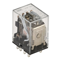 Реле РЭК78/4 IEK (MY4) с индикацией 3А 12В AC [RRP20-4-03-012A-LED]