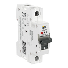 Автоматический выключатель IEK ARMAT M10N 1P K 1А [AR-M10N-1-K001]