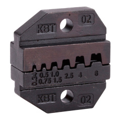 Номерная матрица КВТ МПК-02 для опрессовки изолированных и неизолированных втулочных наконечников [69958]