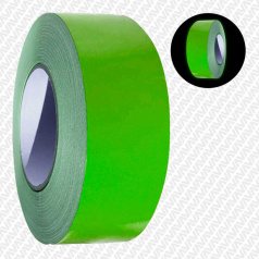 Светоотражающая лента самоклеющаяся зеленая, 50 мм х 45.7 м