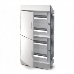 Бокс в нишу ABB MISTRAL41F / 72M, непрозрачная дверь, с клеммами N+PE [1SLM004102A1110]