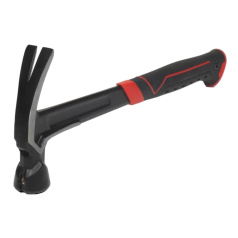 Молоток плотника цельнокованый с гвоздодером КВТ МПК-450 ПРОФИ (79824)